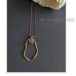 送料無料◇個性的なロングネックレス　ネックレス