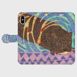 魚と友情の水辺物語｜コツメカワウソ・ツメリン｜帯あり手帳型iPhoneケース