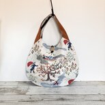 たまご型バッグ　ワンハンドル　北欧の物語