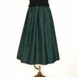 大島紬リメイク＊タックスカート