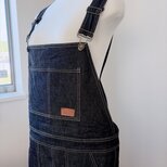 サロペットデニムエプロン