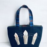 キャンドルと窓のバッグ　