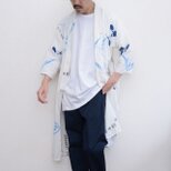昭和レトロ 手ぬぐい 古布 パッチワーク つぎはぎ 木綿 着物|ジャパンヴィンテージ ローブ リメイク素材