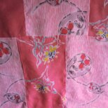 着物リメイク　　間仕切りのれん　１４８