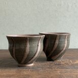 ｜いつも食卓に！ペア・フリーカップ｜マルチカップ２個セット　夫婦湯呑セット　タンブラー　マグ　焼酎カップ　陶器