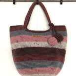 ニットボールが可愛い❣️段染め毛糸のシンプルのコピー