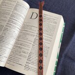 手織りの栞(しおり) brown系✖️ black (D)