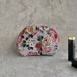 ラウンドポーチ／ゴブラン織 × 大人可愛い／メイクポーチ・コスメポーチ