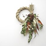 再販・2way＊しめ縄スワッグ＊natural