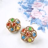 《Sarah Coventry》 “Moon Lites” サラコベントリー ヴィンテージイヤリング