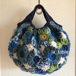 花たくさんのバッグ「WINTER FOREST」