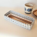 カトラリー収納　アイスグレー