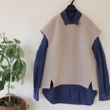 一枚限定★ウール100%  厚手ベスト★⛄️冬