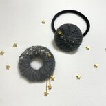 【冬の流れ星】新年の願いを乗せた軽いつけ心地のブローチ