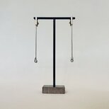 しずくパールイヤリング〈パイプ〉