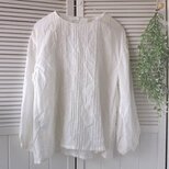 【追加オプション】リネンリップルブラウス用丈変更