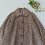 総裏大衿Aラインシンプルな大人可愛いウールコート♪