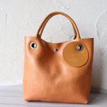 縦シボが艶めく本革リザード型押しミニトート 男女兼用 ハンドメイド12137