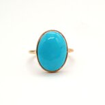 CE-R-1 【CERCA】スリーピングビューティーターコイズリング 10K(11号)