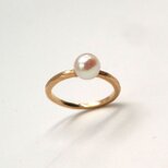 CE-R-14 【CERCA】アコヤパールリング 10KYG【１１号】