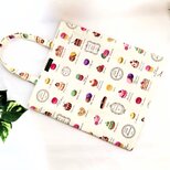 マカロンケーキのペタンコなトートバック