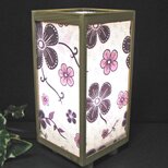 ◆『沈丁花の舞』華燭の宿り木／至福の灯かり・心温まるひと時／25-58／LED･桧枠造・ラミネート加工・軽量／