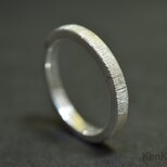 SVリング｜筋槌目｜平打ち・幅(約)2.5㎜