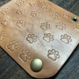 可愛い肉球刻印★レザーハンドルカバーWild仕様⭐︎