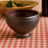 ｜陶器のワイングラス｜ ワインカップ／タンブラー／脚付カップ／コブレット／馬上杯／酒器 ワイン・マッコリ対応／焼締陶器