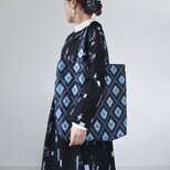 備後絣のトートバッグ