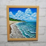 油絵【真夏の海】