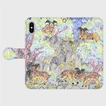 違いを抱いて進む群れ｜バーバリーシープたちの帯ありiPhoneケース