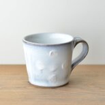 象嵌マグカップ 1 わら灰釉