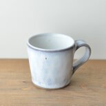 象嵌マグカップ 1 わら灰釉