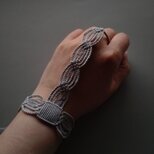 ブレスレット　ジプシーライン　グレー