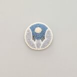 monolog ohanaブローチtypeB BLUE