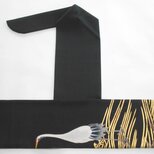 弓巻き　黒留　鶴