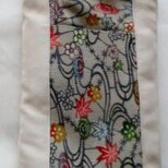 ８５６２　琉球紅型で作ったポーチ　