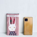 うさぎマホケースL