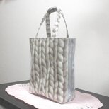 Bagビニールあるときあるだけ／ざっくりメリヤスさん（ブラウン）