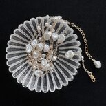 ケシパールと淡水パールのネックレス