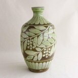 ナナカマド文壷（淡緑）