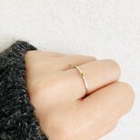Dot Ring ｜Silverリング＋真鍮つぶ