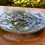 【１点限定制作 】●「 Truly Essentially 」シリーズ、ガラスの大皿・29cm