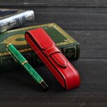 手縫いの一本挿し万年筆ケース
