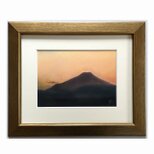 夕富士（パステル画　原画）
