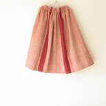 ☆紬着物スカート☆ストライプ♪