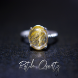 New ☆『ルチルクォーツ』の世界でひとつの天然石リングsilver925