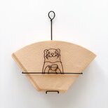 【 受注制作 】フェレットのコーヒーフィルターケース