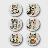 仔猫のコースター♪